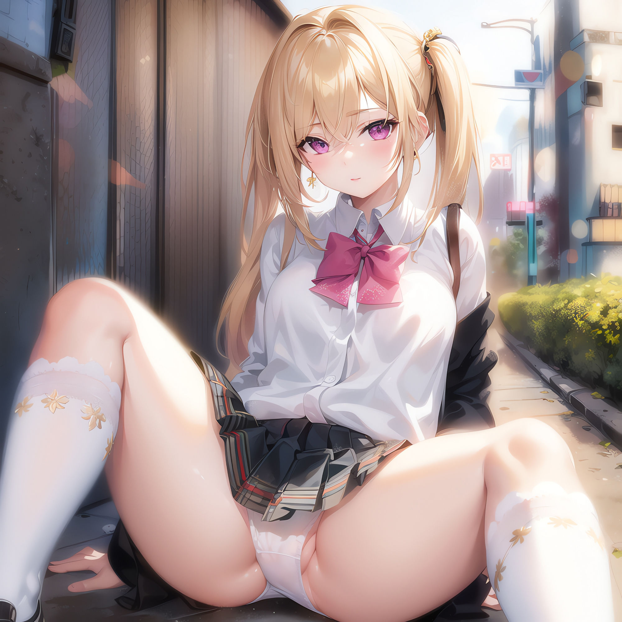 サンプル画像4:えちえち学園生活 〜通学中に見えちゃうパンツ〜 高画質 Part 3(Cameron’s room) [d_344820]