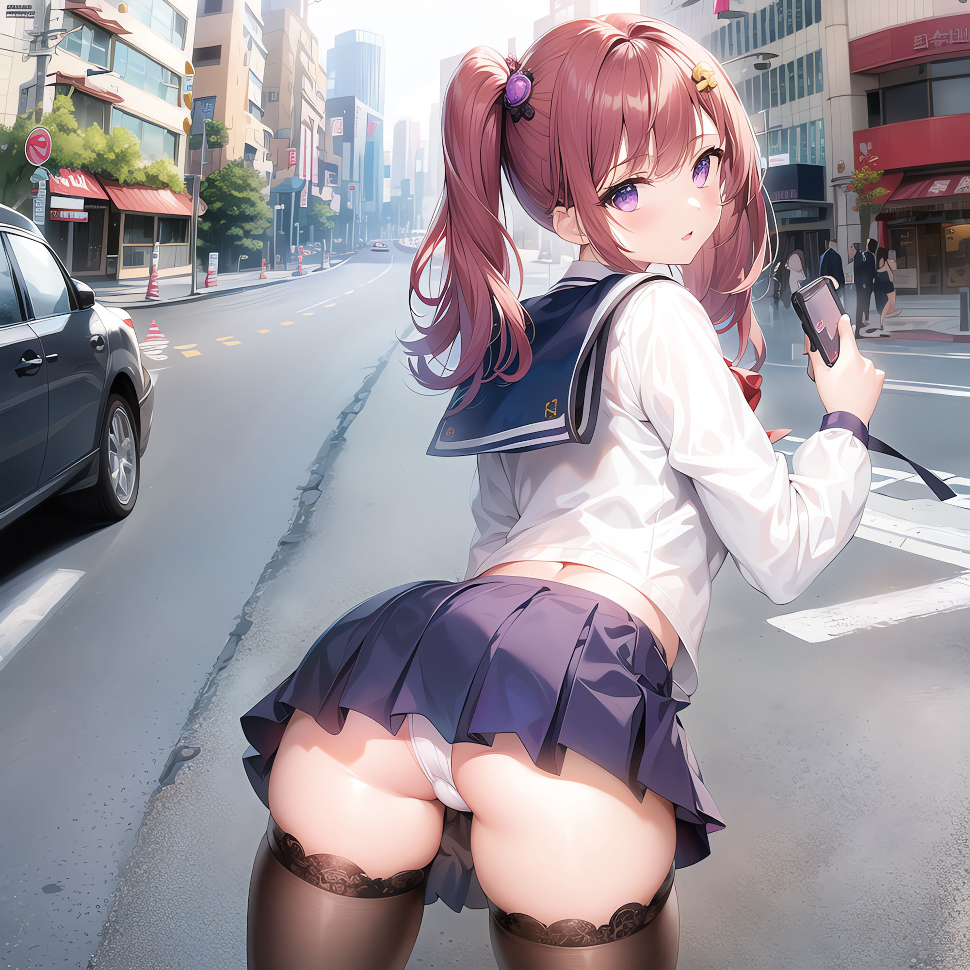 サンプル画像5:えちえち学園生活 〜通学中に見えちゃうパンツ〜 高画質 Part 3(Cameron’s room) [d_344820]