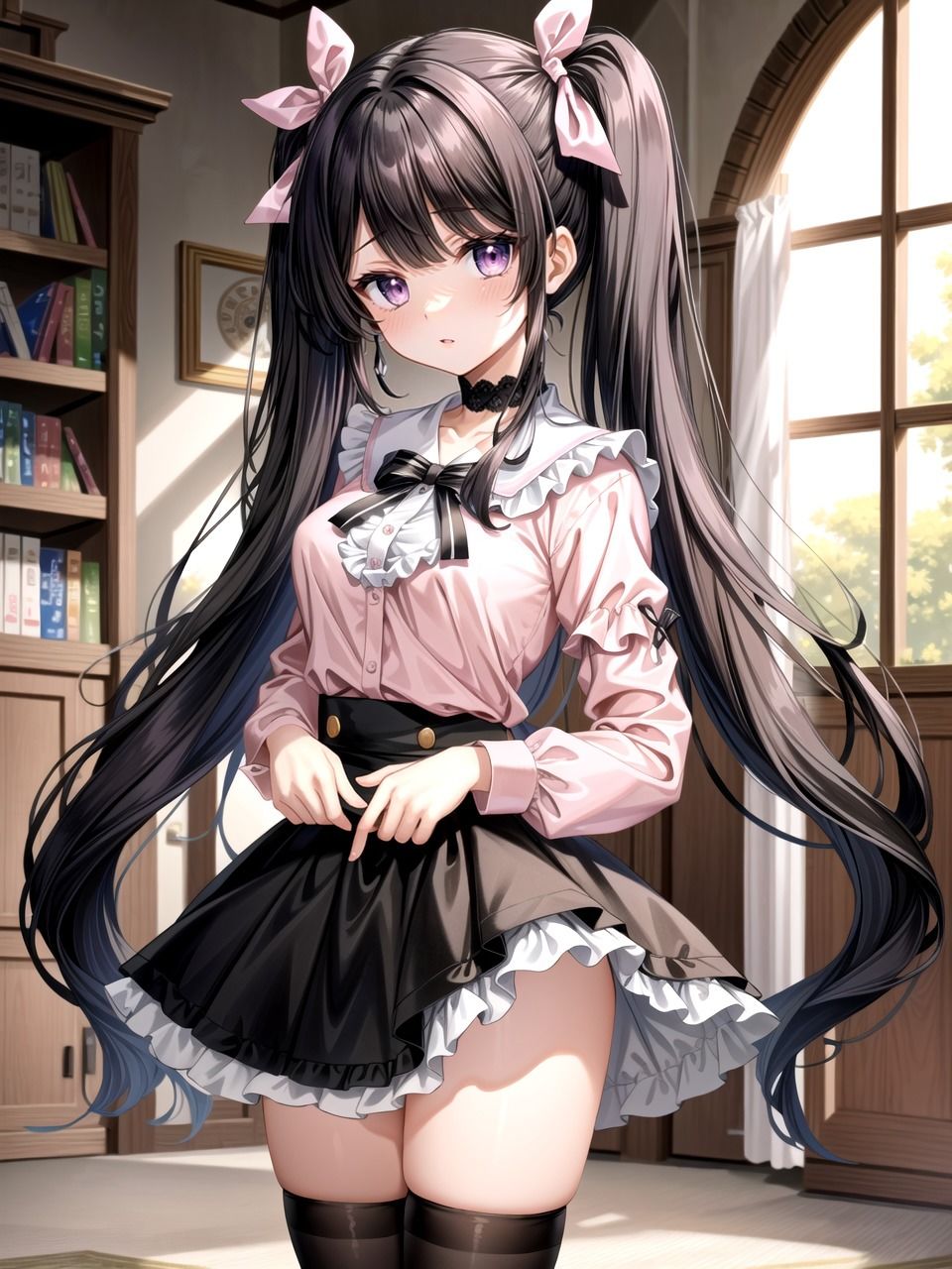 サンプル画像1:地雷系着衣〜下着〜本番(ニャンコロジカル) [d_344839]