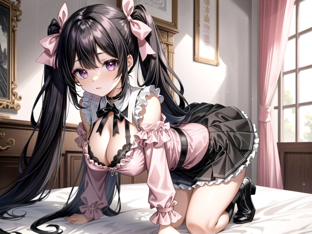 サンプル画像4:地雷系着衣〜下着〜本番(ニャンコロジカル) [d_344839]