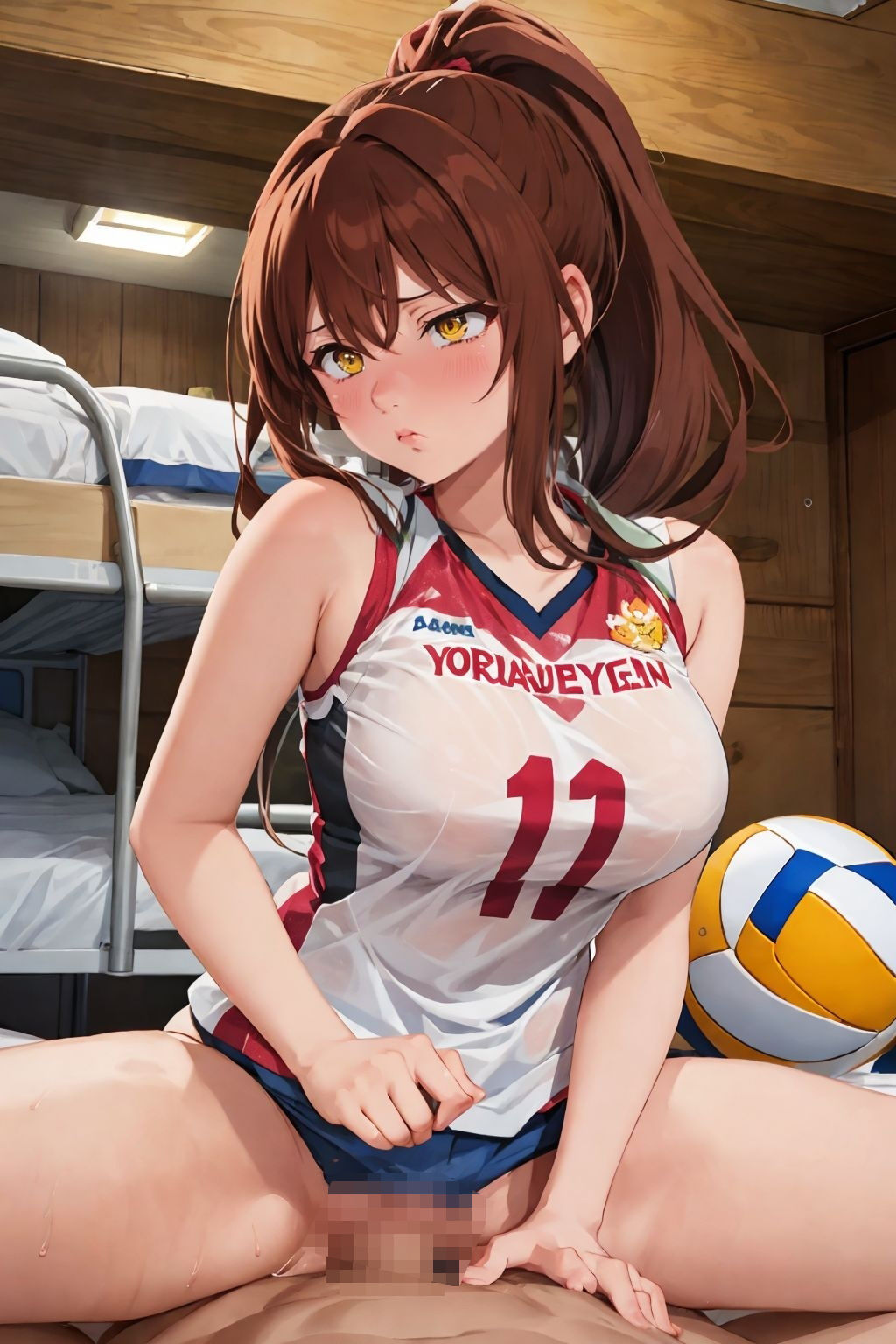 サンプル画像6:夏休み強化合宿2年編(AIスイミング) [d_344847]