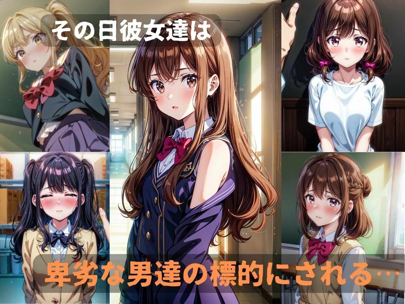 サンプル画像1:無垢な少女たちを無理やり襲い凌●の限りを尽くす(むほー地帯) [d_344874]