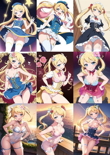 サンプル画像5:vol.08 えもい女の子（黄）(inspire2000) [d_344992]