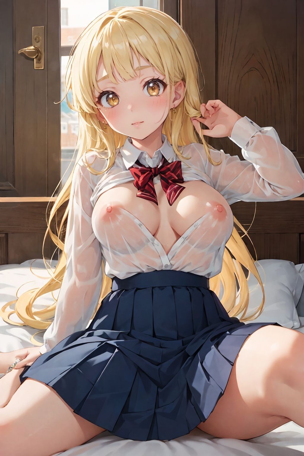 サンプル画像1:FA◯K DREAM 弦巻こ◯ろのエッチを覗き見しちゃった(JKパンスタイル) [d_345018]