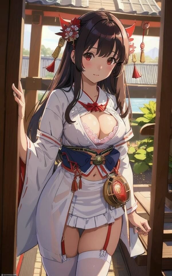 サンプル画像3:下着美女 美女巫女コス 48人収録(下着で妄想) [d_345076]