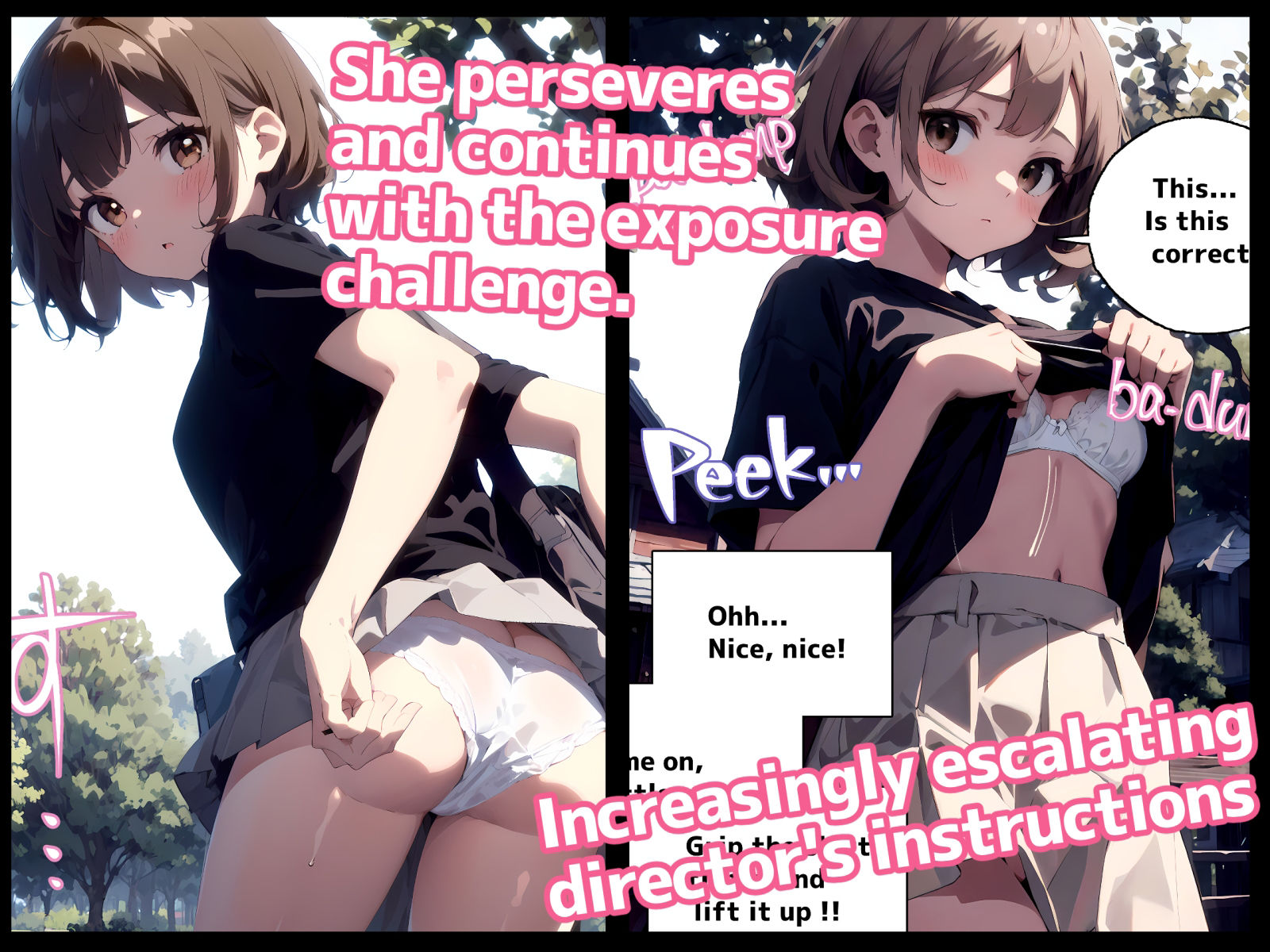 サンプル画像3:Exhibitionist Sayo(痴女勇者) [d_345092]