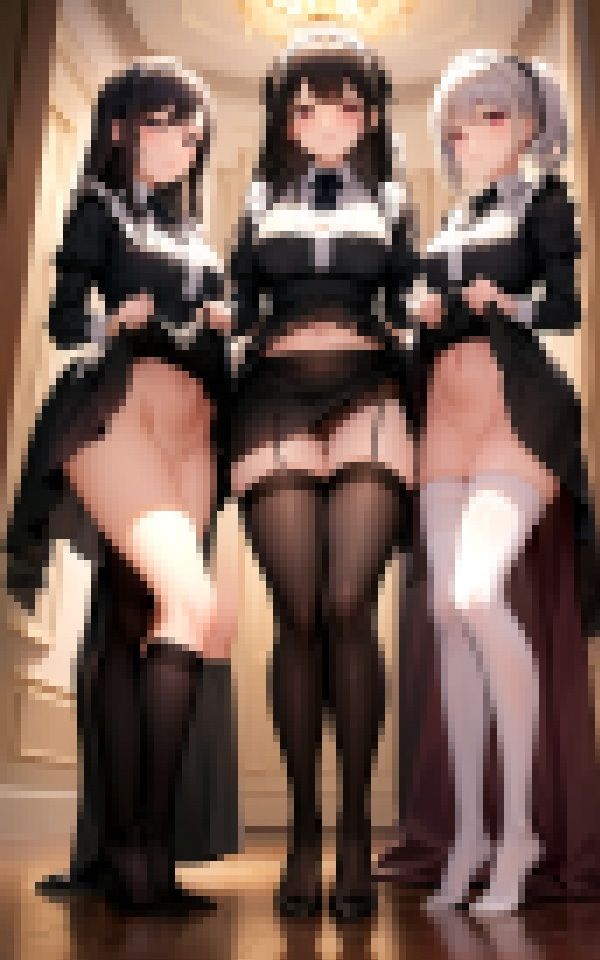 サンプル画像4:性奴●メイドハーレム？(濡れゆくシナプス) [d_345107]