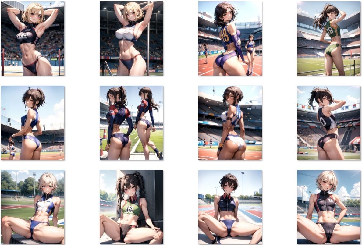 私立着エロ女子学園（500枚）のサンプル画像 6