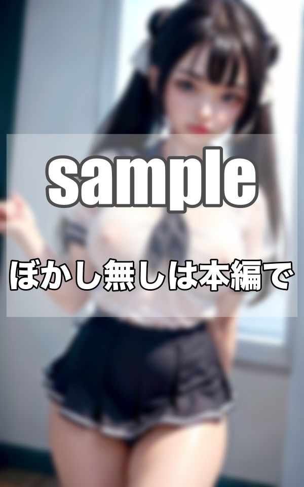 サンプル画像2:濡れ濡れ〜美少女達もスケスケぽっち撮影会(えっちな妄想) [d_345127]