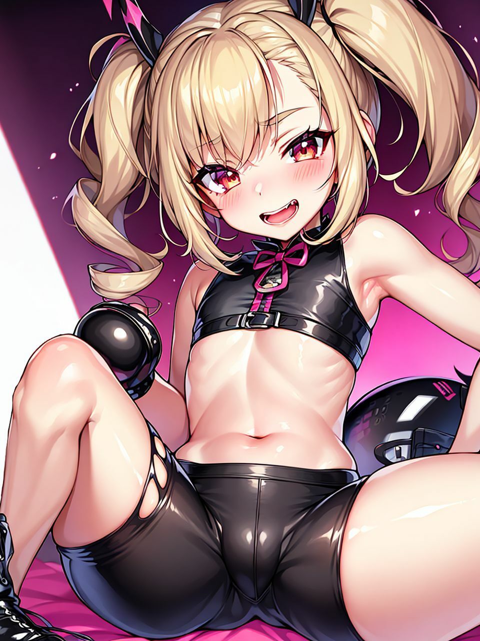 サンプル画像3:ニヤニヤ見下しメ〇〇キAIイラスト集(STUDIO YKT) [d_345195]