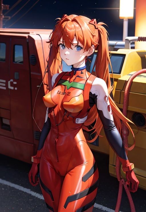 サンプル画像2:THE機械姦 EVAアスカ＋α(ゴブリンの大進撃) [d_345198]