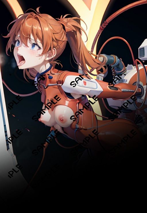 サンプル画像6:THE機械姦 EVAアスカ＋α(ゴブリンの大進撃) [d_345198]