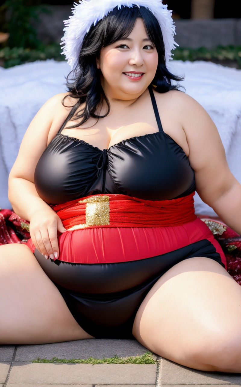 サンプル画像6:52歳豊満女子の写真集＜vol.5＞(ゆみ@AI美熟女) [d_345232]