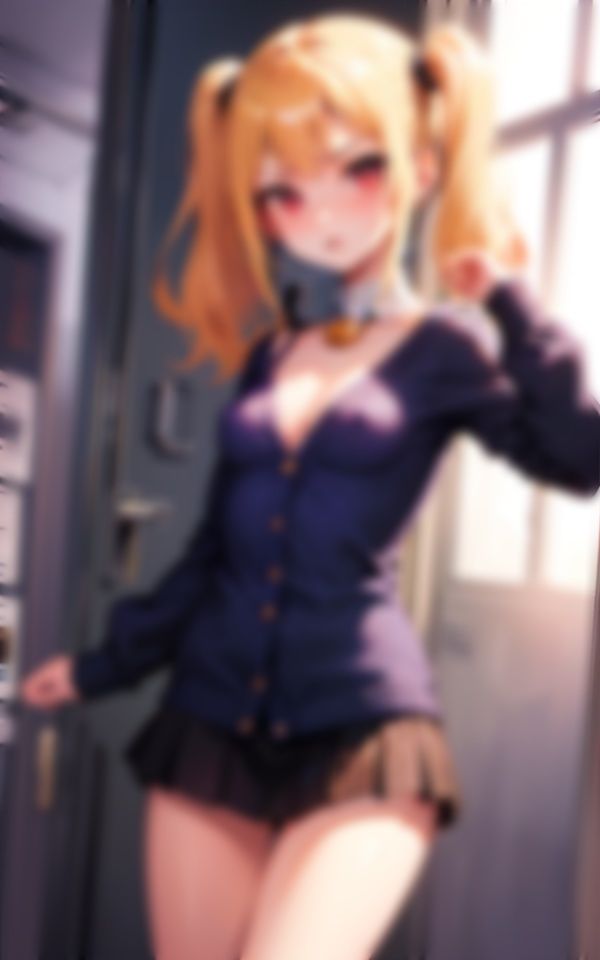 サンプル画像5:ちょっと先輩！何見てるんですか！？(panpanyama1) [d_345235]