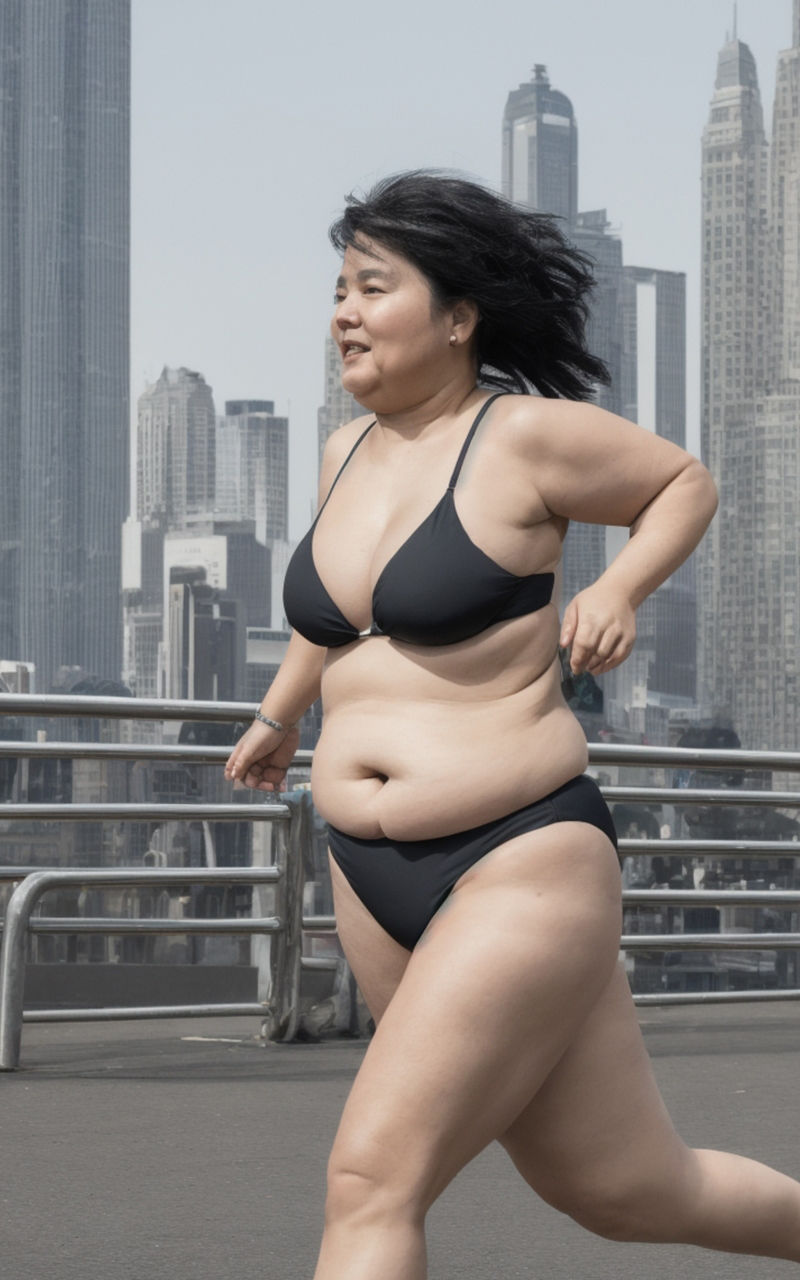 サンプル画像5:52歳豊満女子の写真集＜vol.7＞(ゆみ@AI美熟女) [d_345236]