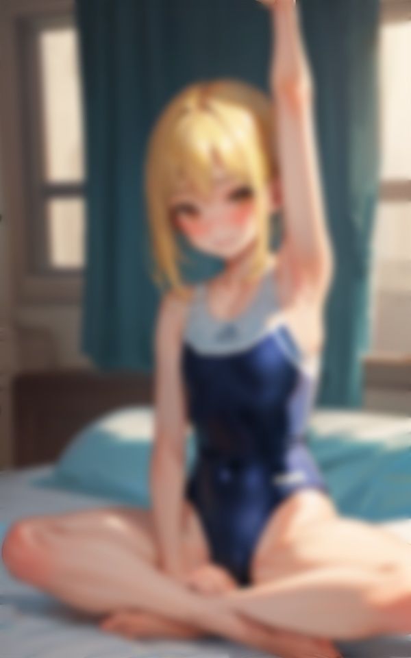 サンプル画像2:これで友達とプール行くの恥ずかしい…だから新しい水着買って(panpanyama1) [d_345237]