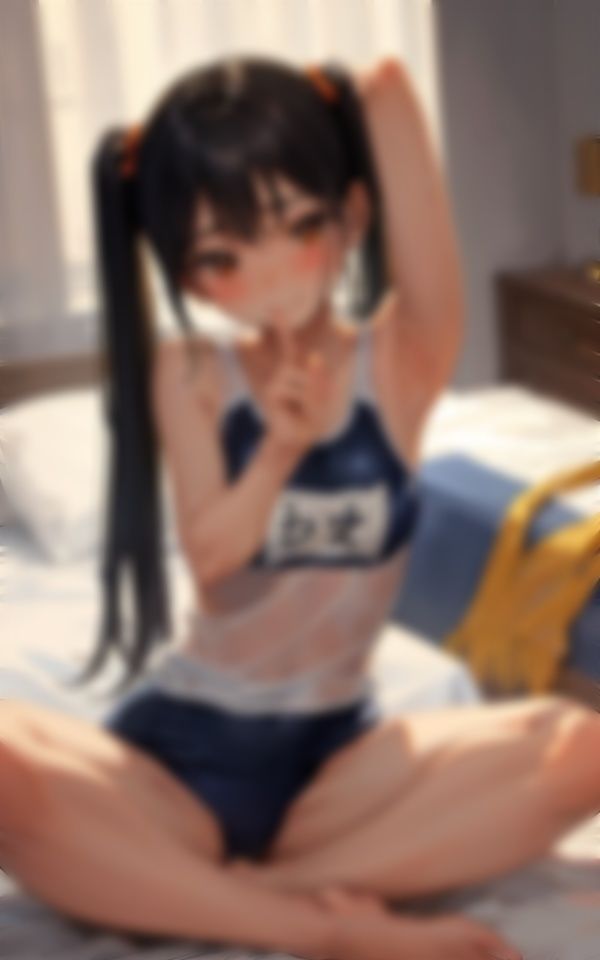 サンプル画像4:これで友達とプール行くの恥ずかしい…だから新しい水着買って(panpanyama1) [d_345237]