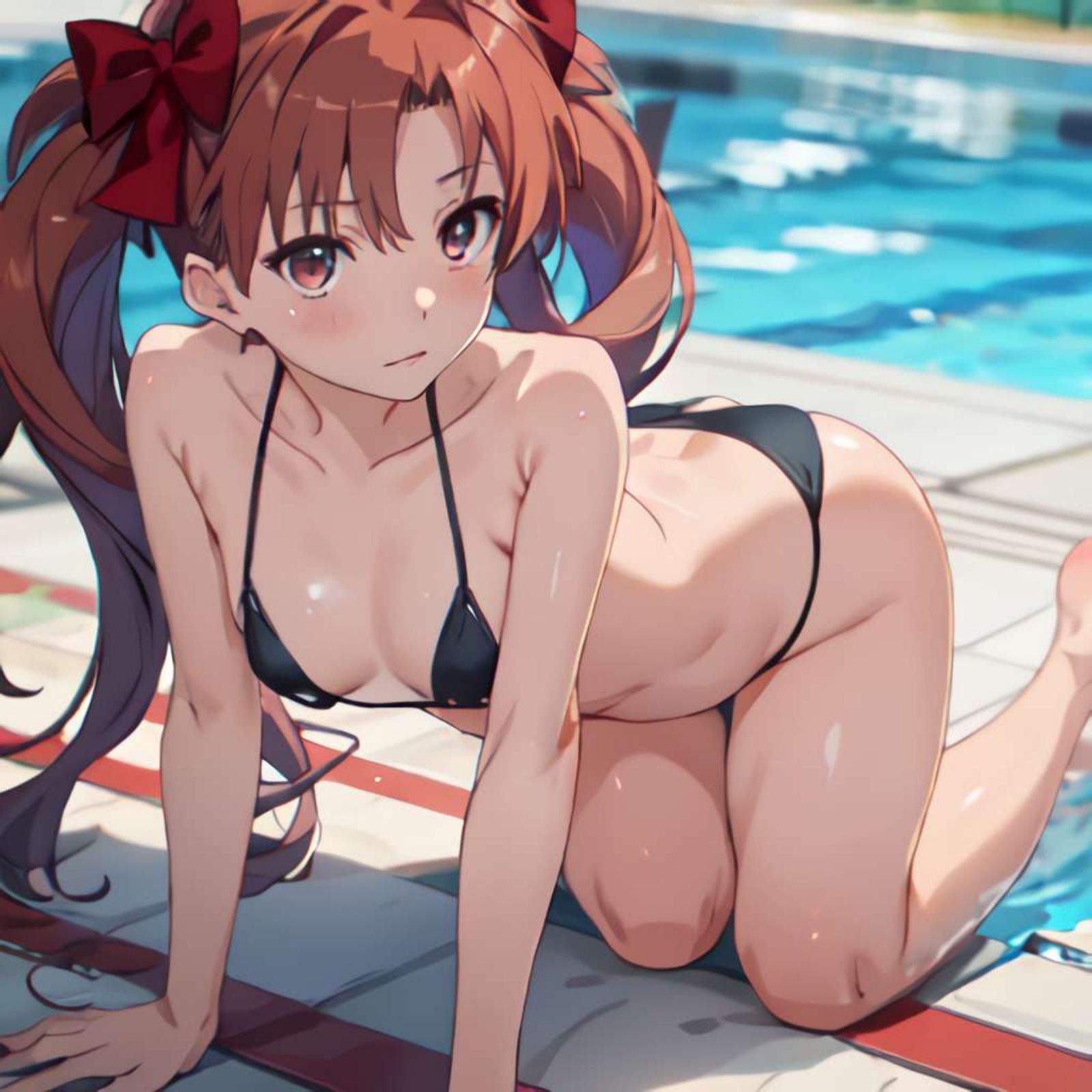 サンプル画像1:白井〇子 水着・全裸・中出し(ヘビやま屋) [d_345250]