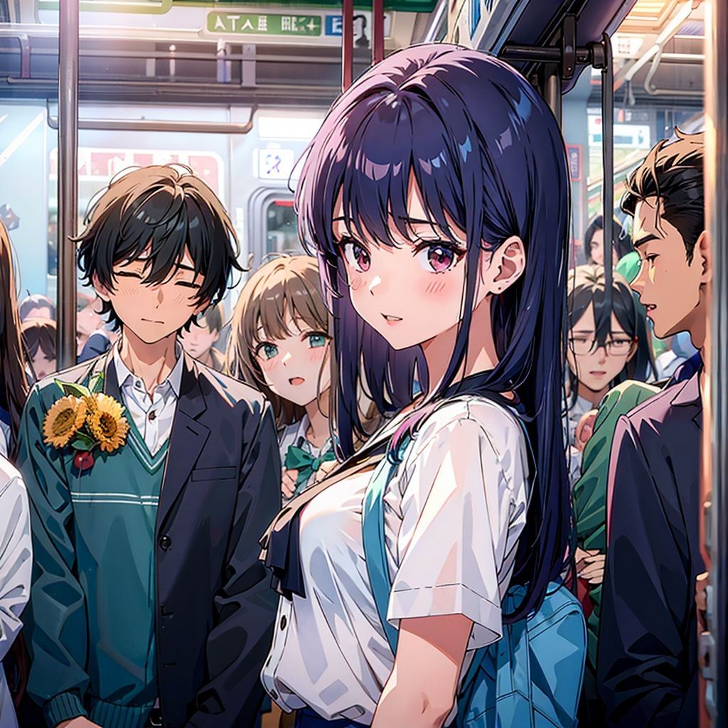 サンプル画像2:妄想列車(うるわし校房) [d_345254]