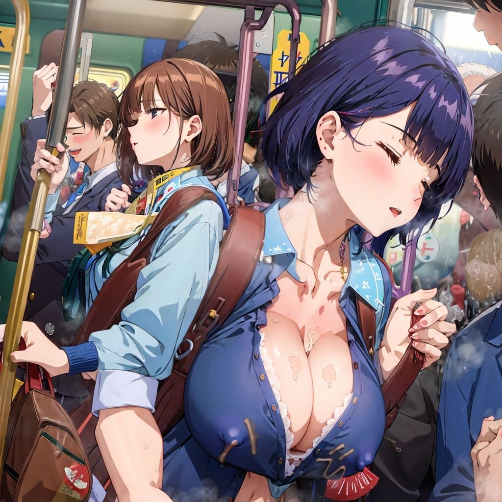 サンプル画像3:妄想列車(うるわし校房) [d_345254]