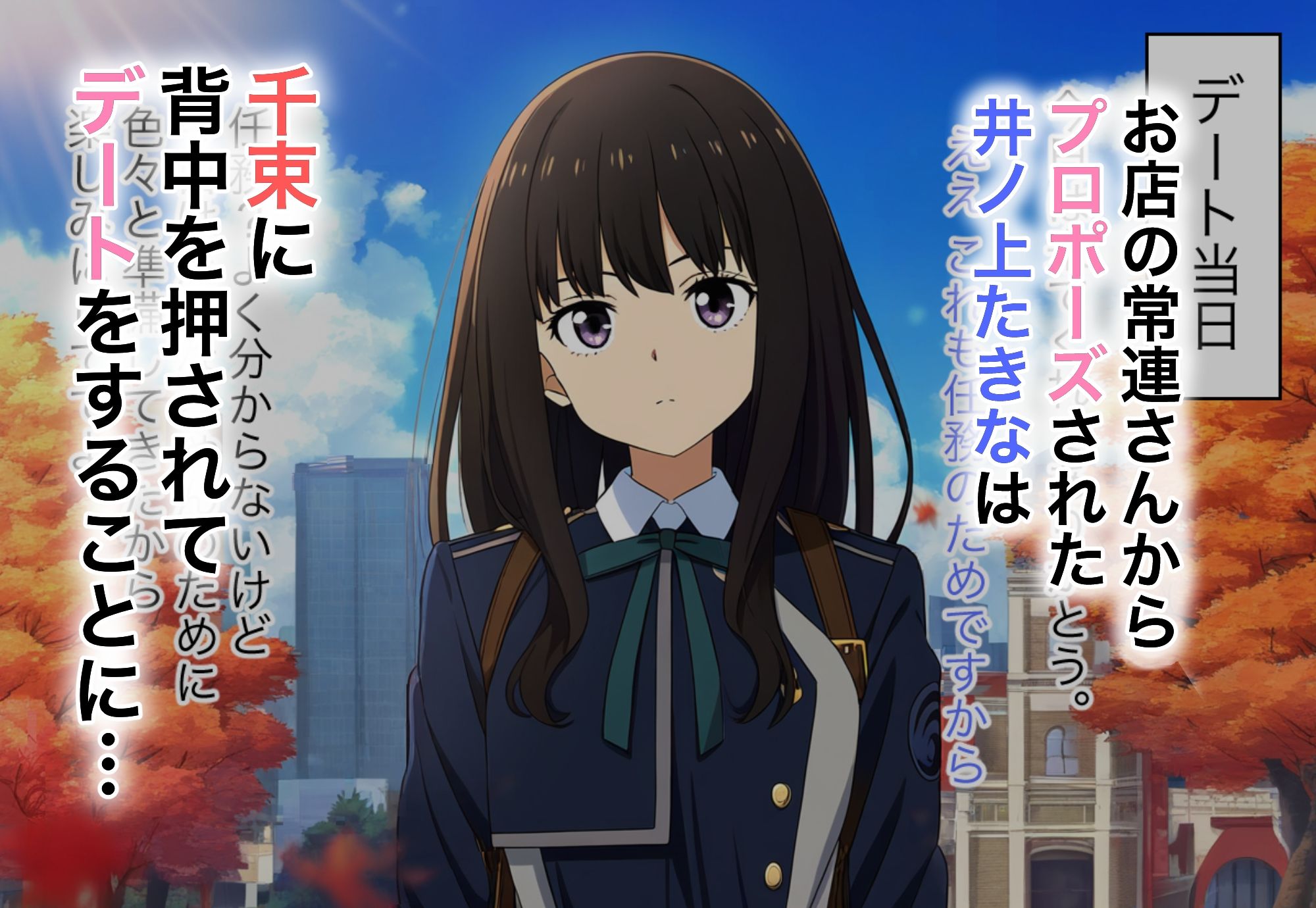 サンプル画像1:リコリスとラブラブエッチをする話(永愛児等太郎) [d_345270]