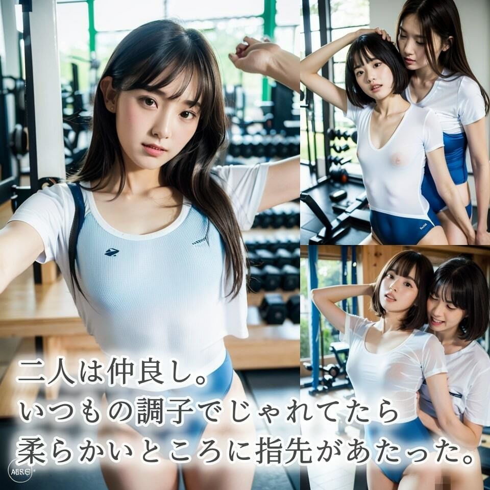 サンプル画像3:【地味女レズ】えっちな二人〜おもちゃ遊びとおちんちん〜【77p】(夜行三輪車) [d_345345]