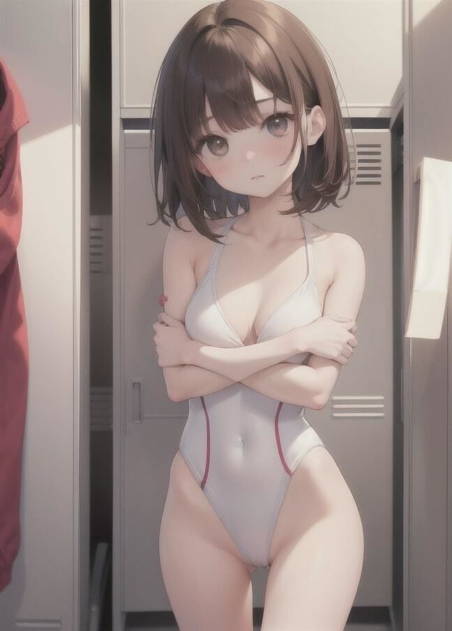 サンプル画像5:更衣室ではじまる…変態お姉さんが水着で誘惑(変態世界) [d_345387]