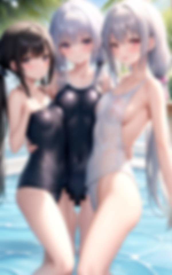 サンプル画像2:只今発情中！ 淫乱水泳部 人気の美少女シリーズ(takottoAI) [d_345428]