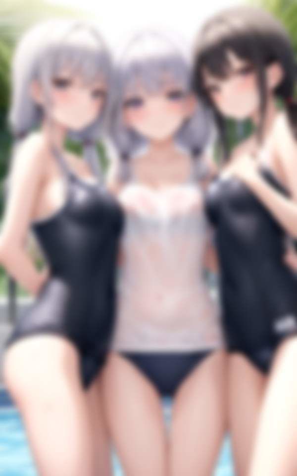 サンプル画像5:只今発情中！ 淫乱水泳部 人気の美少女シリーズ(takottoAI) [d_345428]