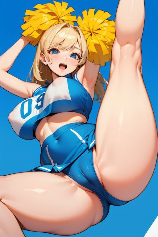 サンプル画像2:エッチなチアガールセット1(Yuria) [d_345541]