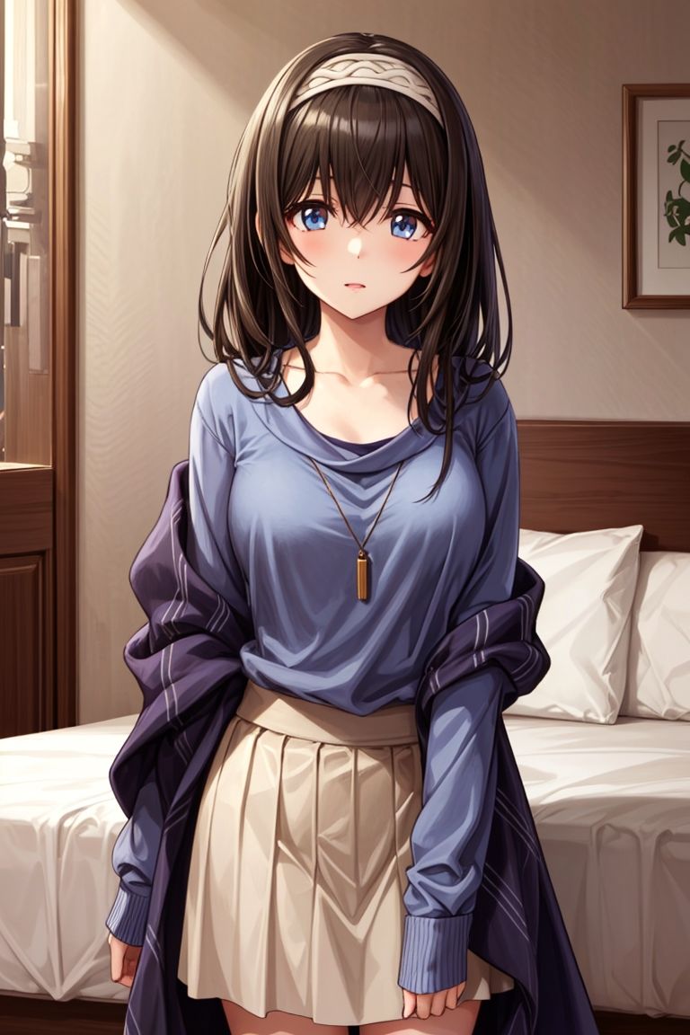 サンプル画像1:アイドル鷺沢◯香エロCG集(さんせっといん) [d_345577]