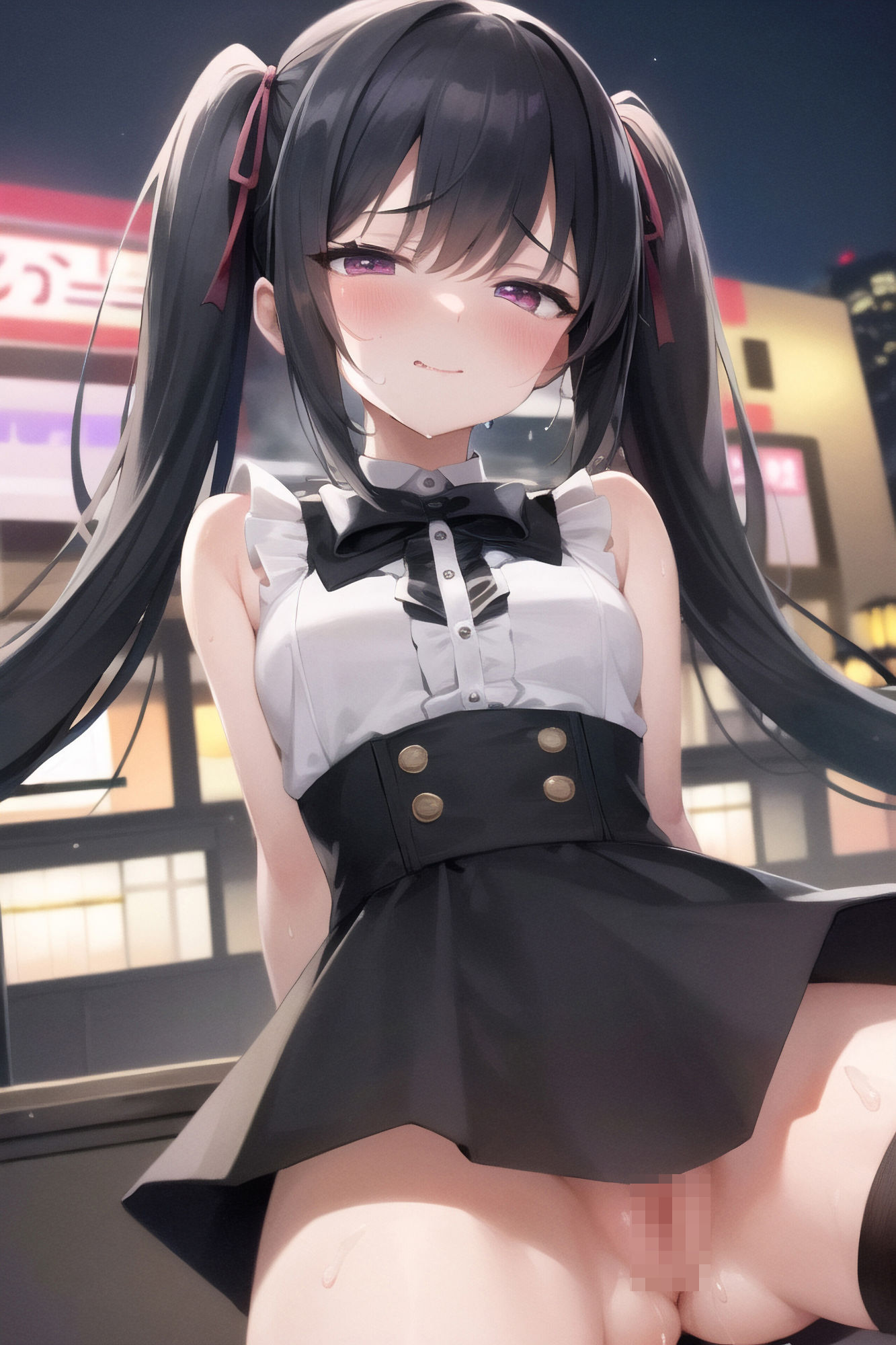 サンプル画像4:歌舞伎町で立ちんぼをする地雷系少女をわからせた(すとろべりぃ) [d_345592]