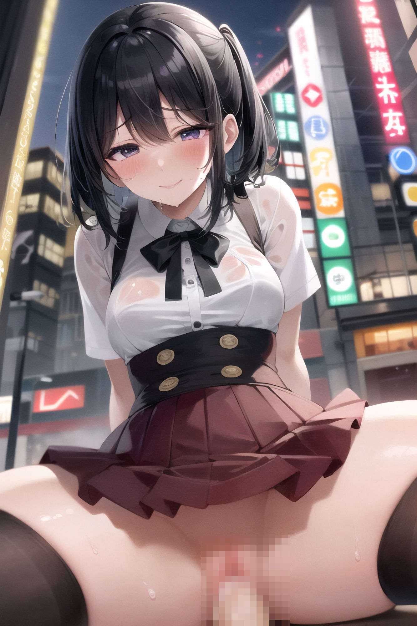 サンプル画像5:歌舞伎町で立ちんぼをする地雷系少女をわからせた(すとろべりぃ) [d_345592]