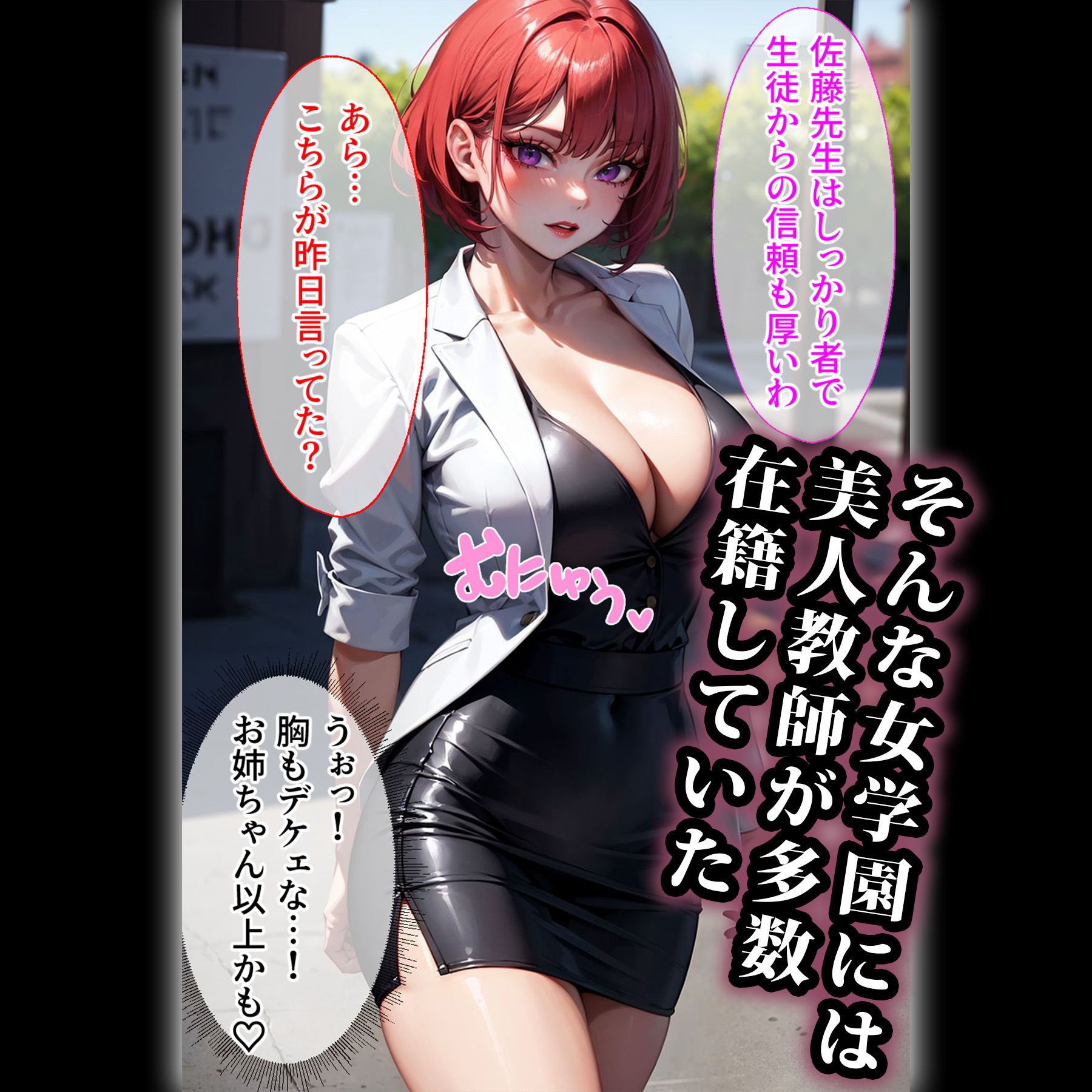 サンプル画像2:3人の牝教師たちが完堕ちさせられる話(エロエロ天国) [d_345655]