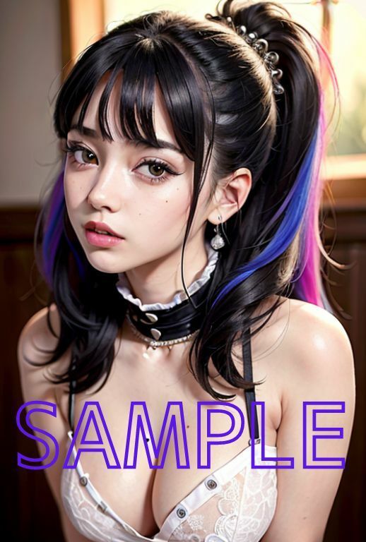 サンプル画像2:パンクな彼女はHはドM(AI美女氏) [d_345792]