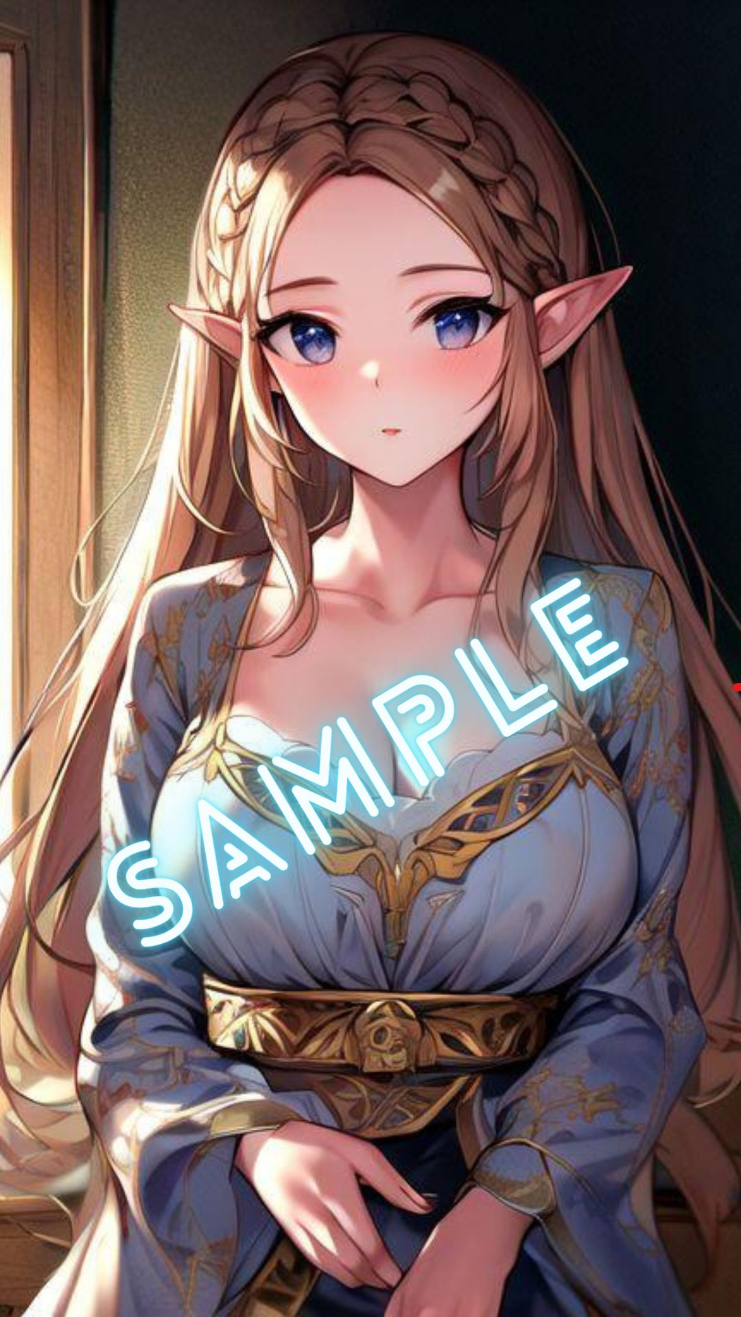 サンプル画像1:ハ◯リア人 ゼ◯ダ似 画像集(パンティー旅情) [d_345800]