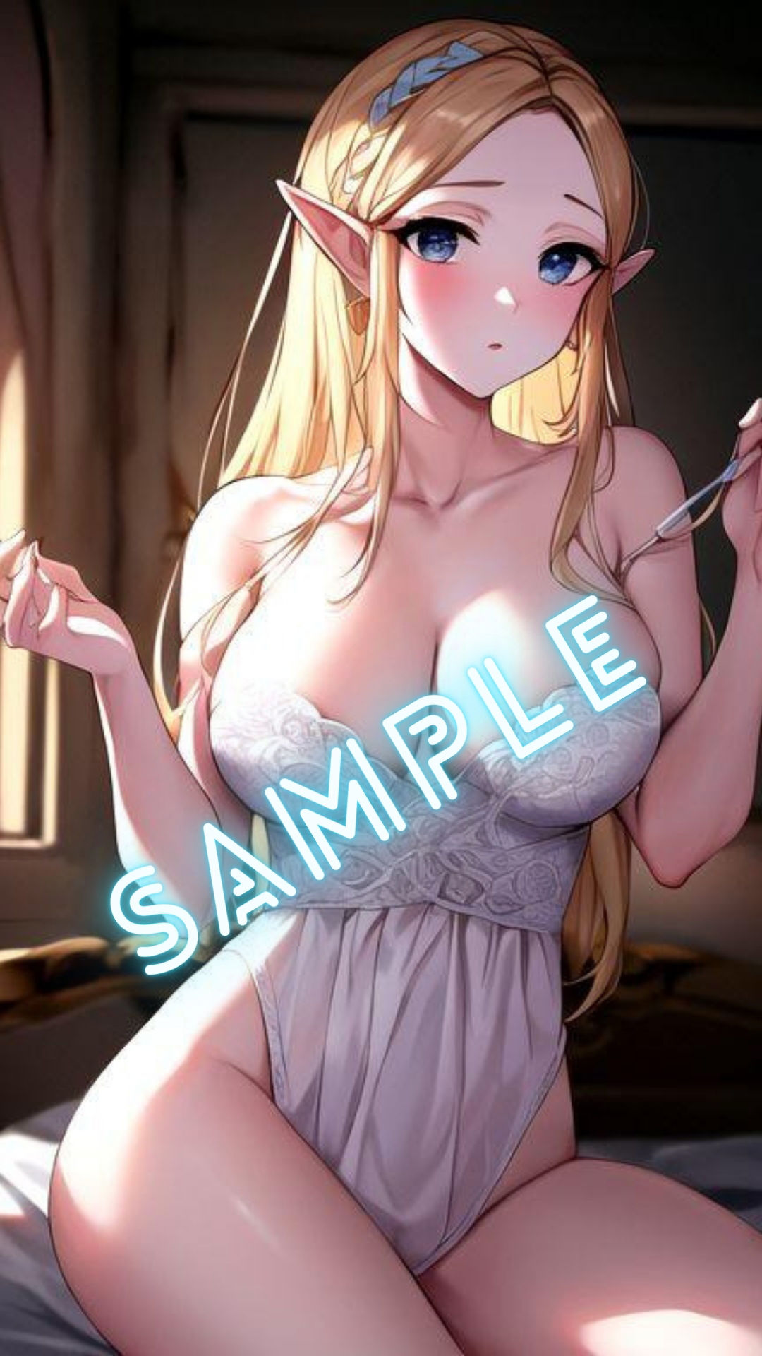 サンプル画像5:ハ◯リア人 ゼ◯ダ似 画像集(パンティー旅情) [d_345800]