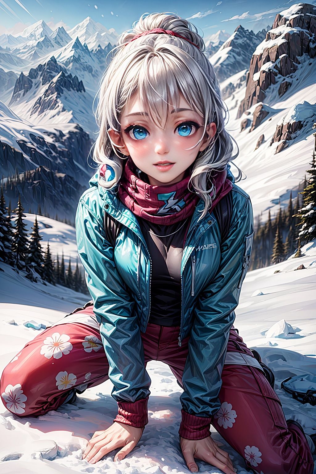 サンプル画像3:スノーボードは白濁まみれ(ピクセル詩人) [d_345842]