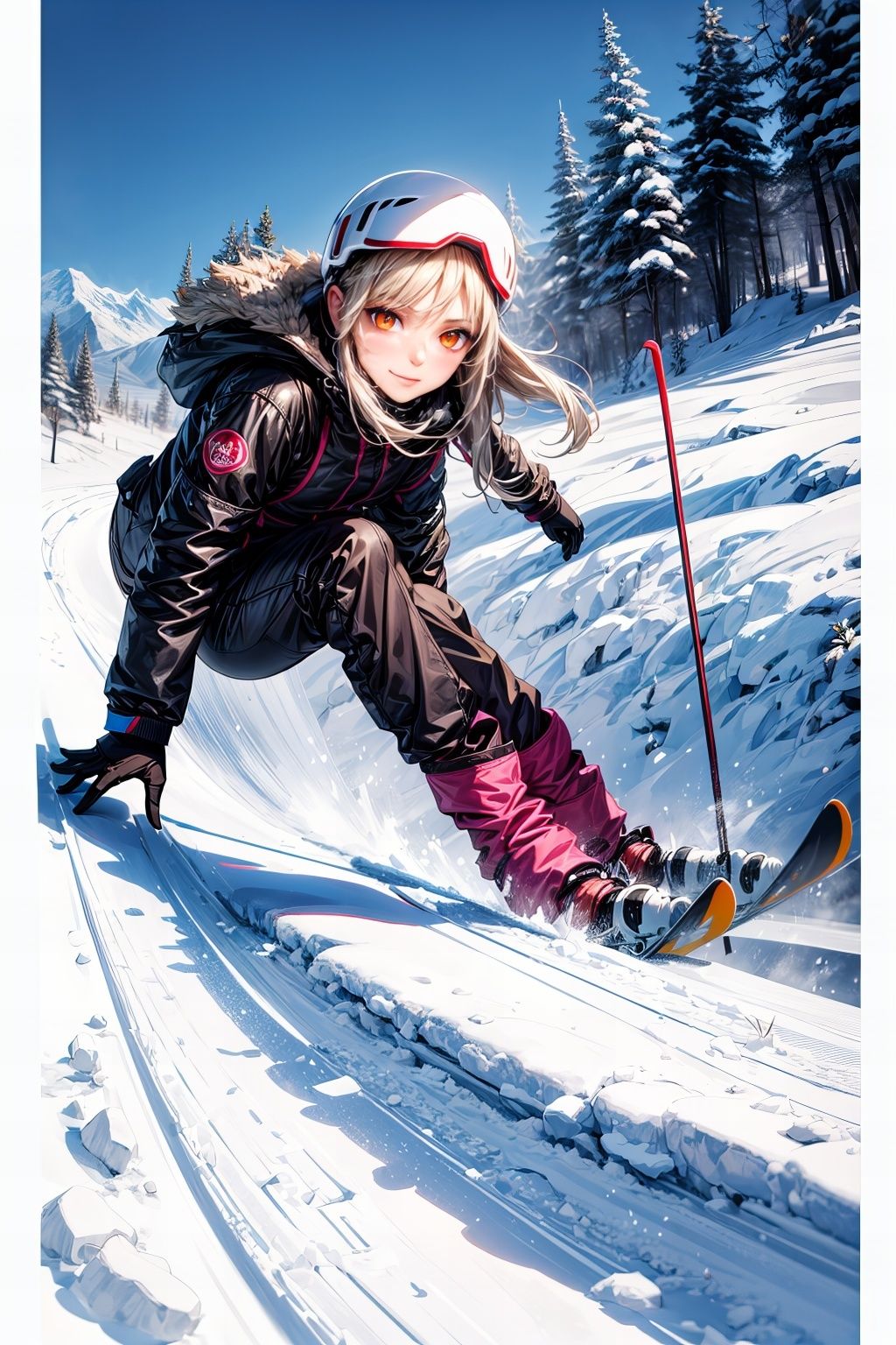 サンプル画像4:私をスキーで愛撫して(ピクセル詩人) [d_345853]