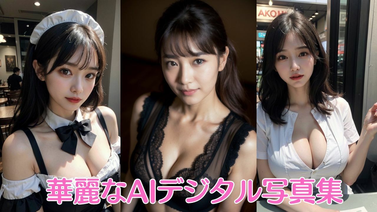 サンプル画像3:金髪美人「ずこずこしたいの」(AI美女写真集) [d_345875]