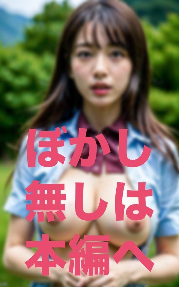 サンプル画像4:Z世代の就職斡旋野外講義(和顔AI語) [d_345877]