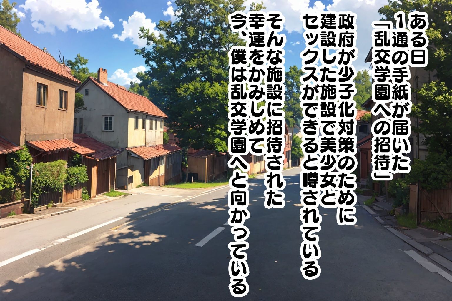 サンプル画像3:乱交学園の集団セックス(エイアイイラストレーター) [d_345905]