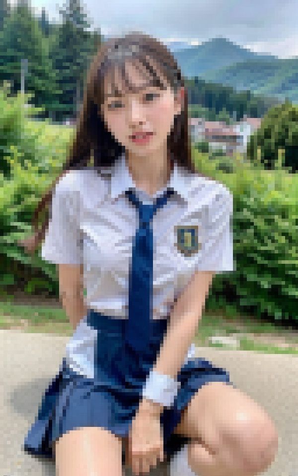 サンプル画像1:セフレ女◯○生とお外で喉ボコ精飲(色香演算) [d_345918]