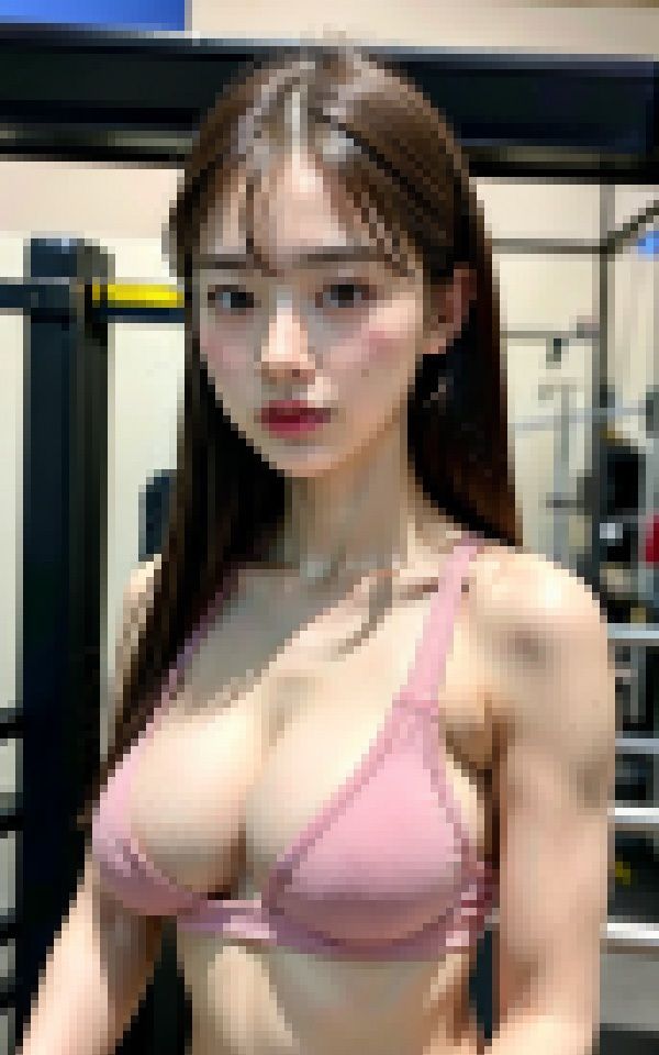 サンプル画像1:ジムの逆ナン娘は痴女(電脳花園) [d_345954]