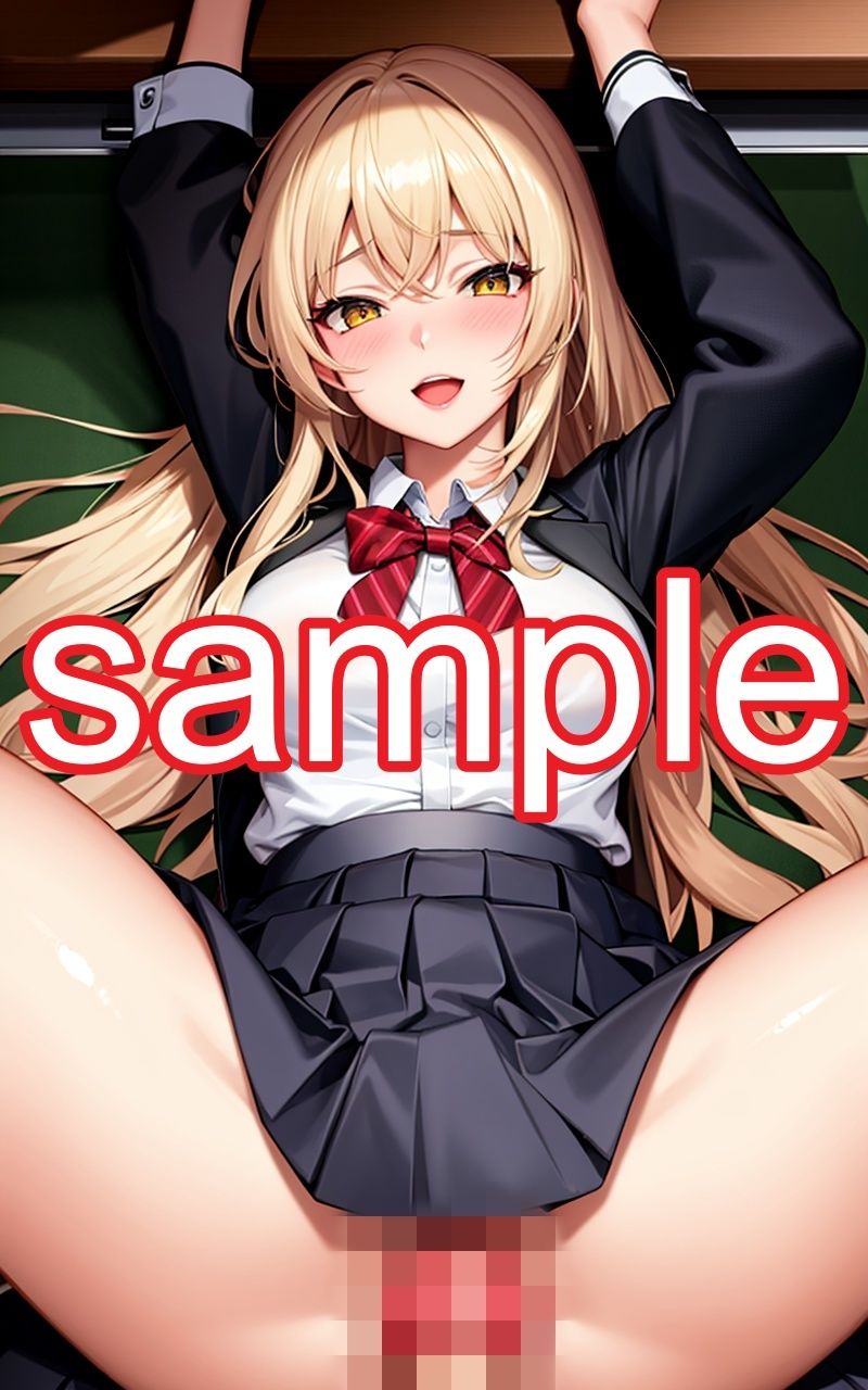 サンプル画像4:女子〇生のえちえちイラスト集2(うにのてりやき) [d_345975]