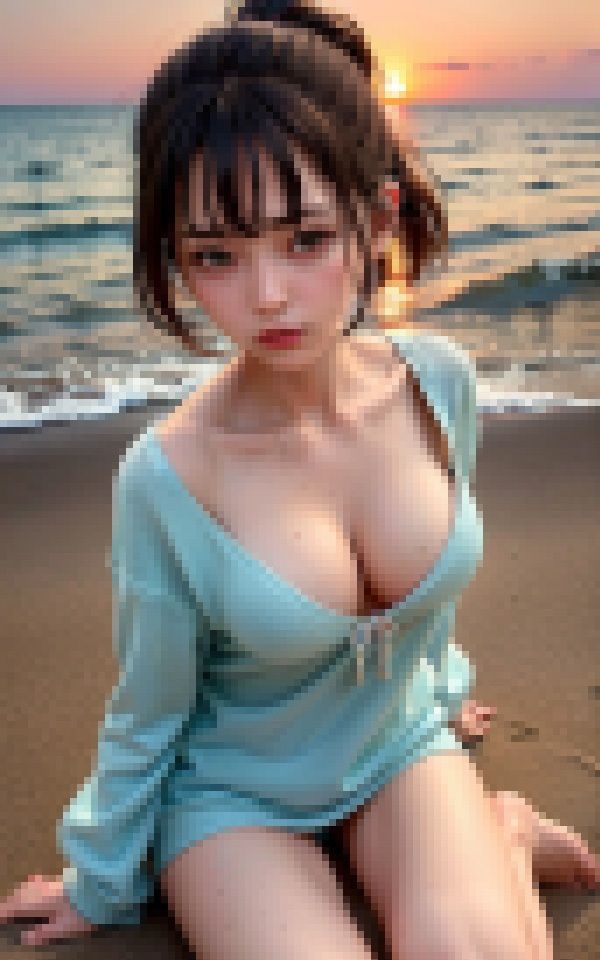 サンプル画像1:地元に帰省したら久しぶりに元カノに出会った… 元に帰省してきた従姉と(濃厚なる接続) [d_346027]