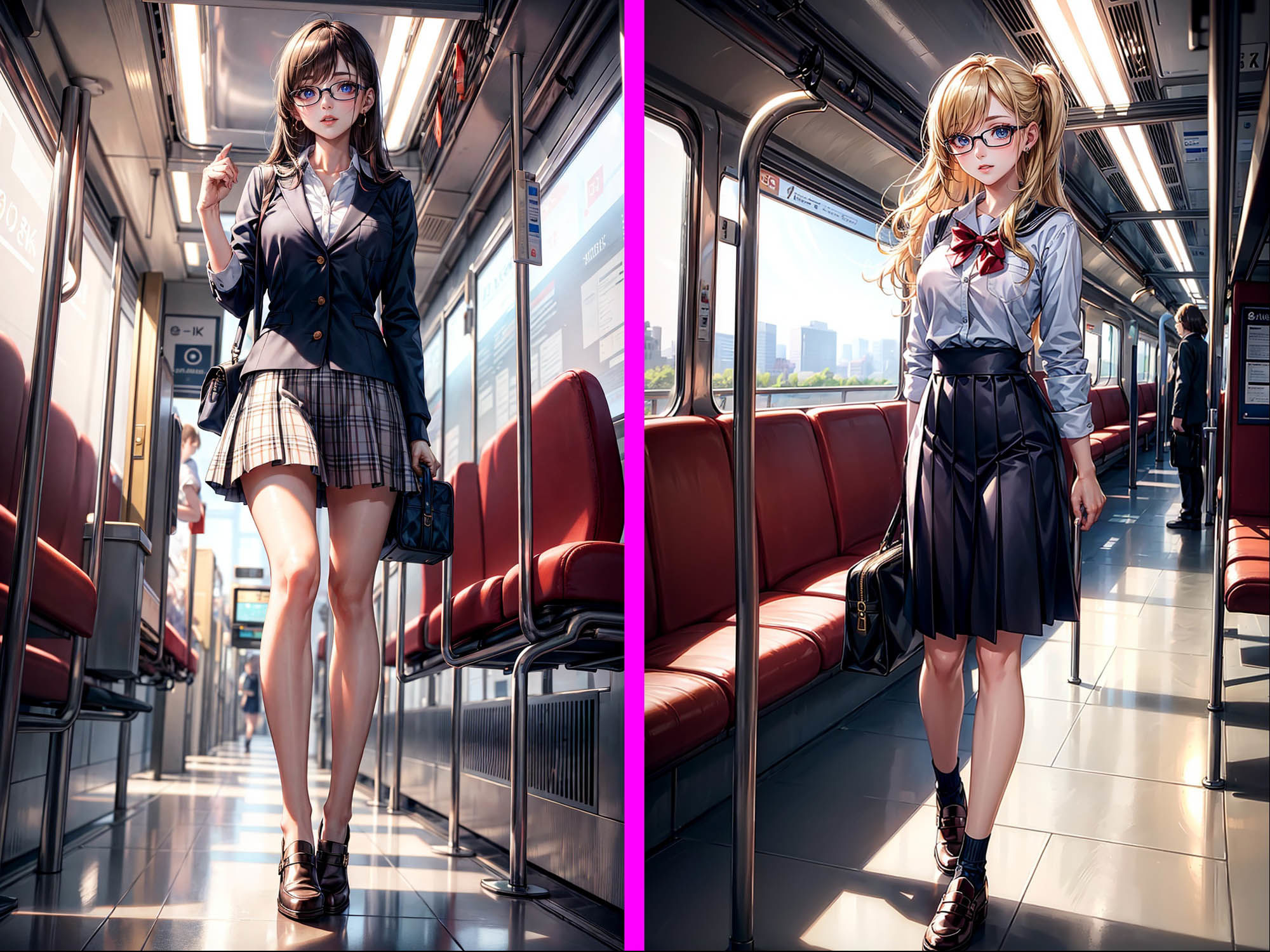 サンプル画像2:電車の向かい席〜ホテル★2次元★メガネ★(★マイナーフェチ★の殿堂) [d_346054]