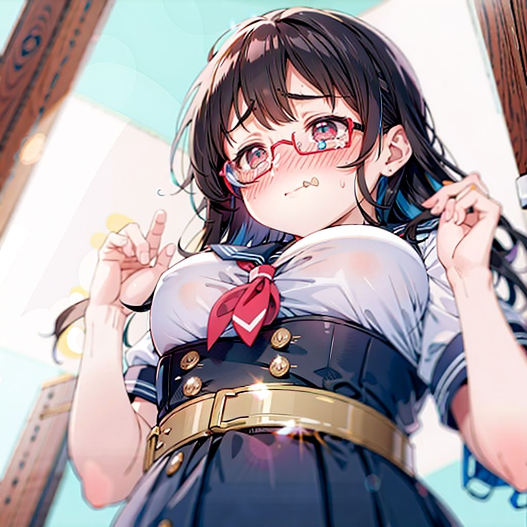 サンプル画像2:ほしがりセーラー服(うるわし校房) [d_346174]