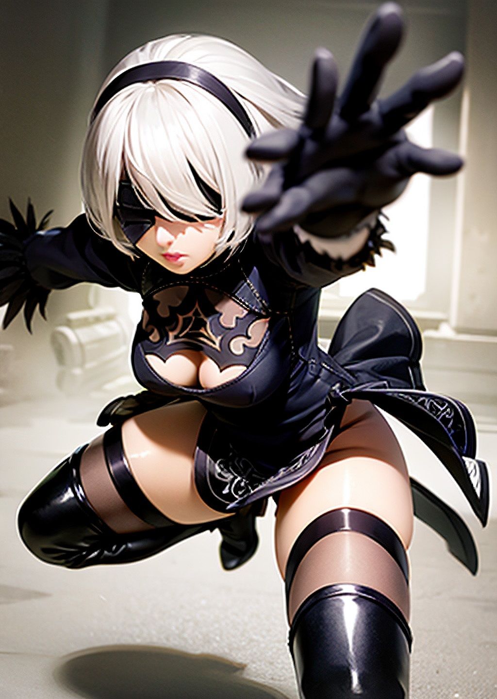 サンプル画像2:NieR:Automata YoRHa No.2 TYPE B CG Collection(自宅のカフカ) [d_346177]