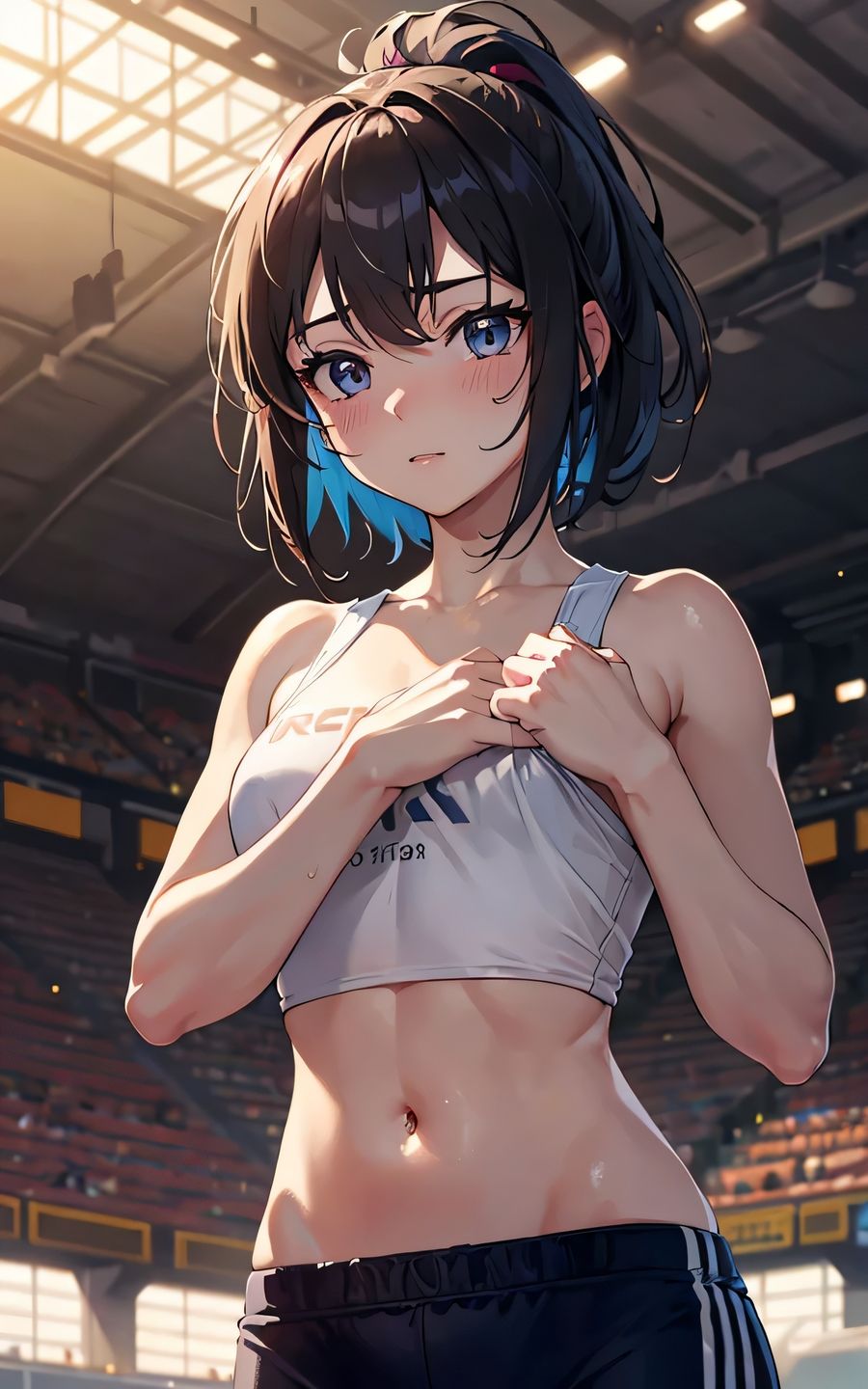 サンプル画像3:Kawaii！ girls collection 1 『美女×陸上ユニフォーム』(Kawaii！ girls project) [d_346180]